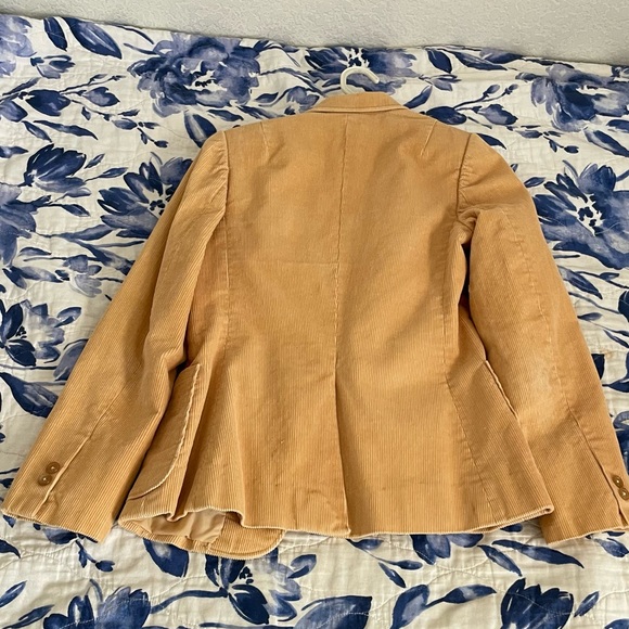 Yellow corduroy blazer - Picture 2 of 4